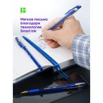 Ручка шариковая Berlingo "xGold" синяя, 0,7мм, игольчатый стержень, грип, 5шт., PET бокс