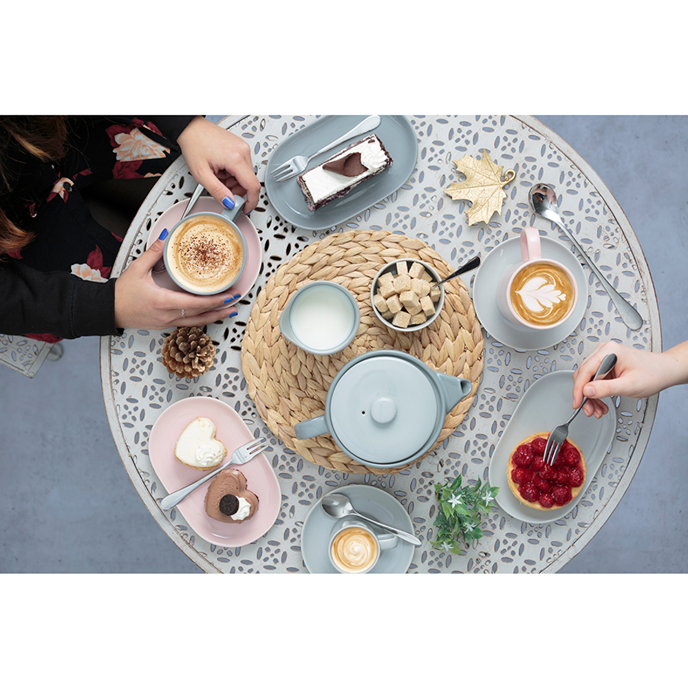 Миска cafe concept d 9 см серая