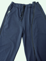 Брюки ортопедические с расширением на голени. Размер 5XL (58-60). Цвет СИНИЙ