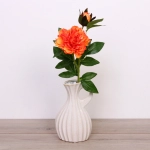 Цветок искусственный «Natur» 70см Хризантема оранжевая