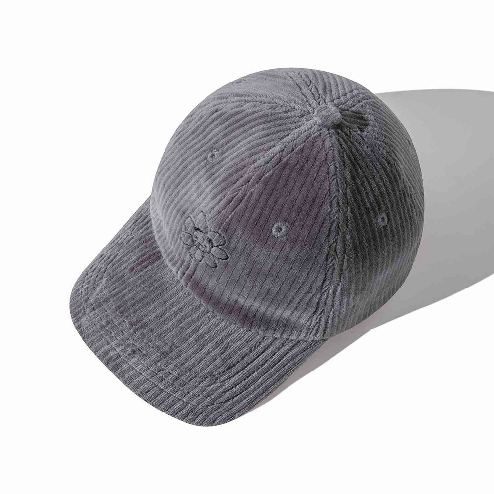 Кепка Ymkashix Velvet Face Flower графитовая