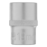 Головка торцевая, 19 мм, шестигранная, CrV, под квадрат 1/2 Stels 13830