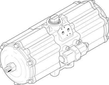 DAPS-3840-090-R-F16-T6 Неполноповоротный привод