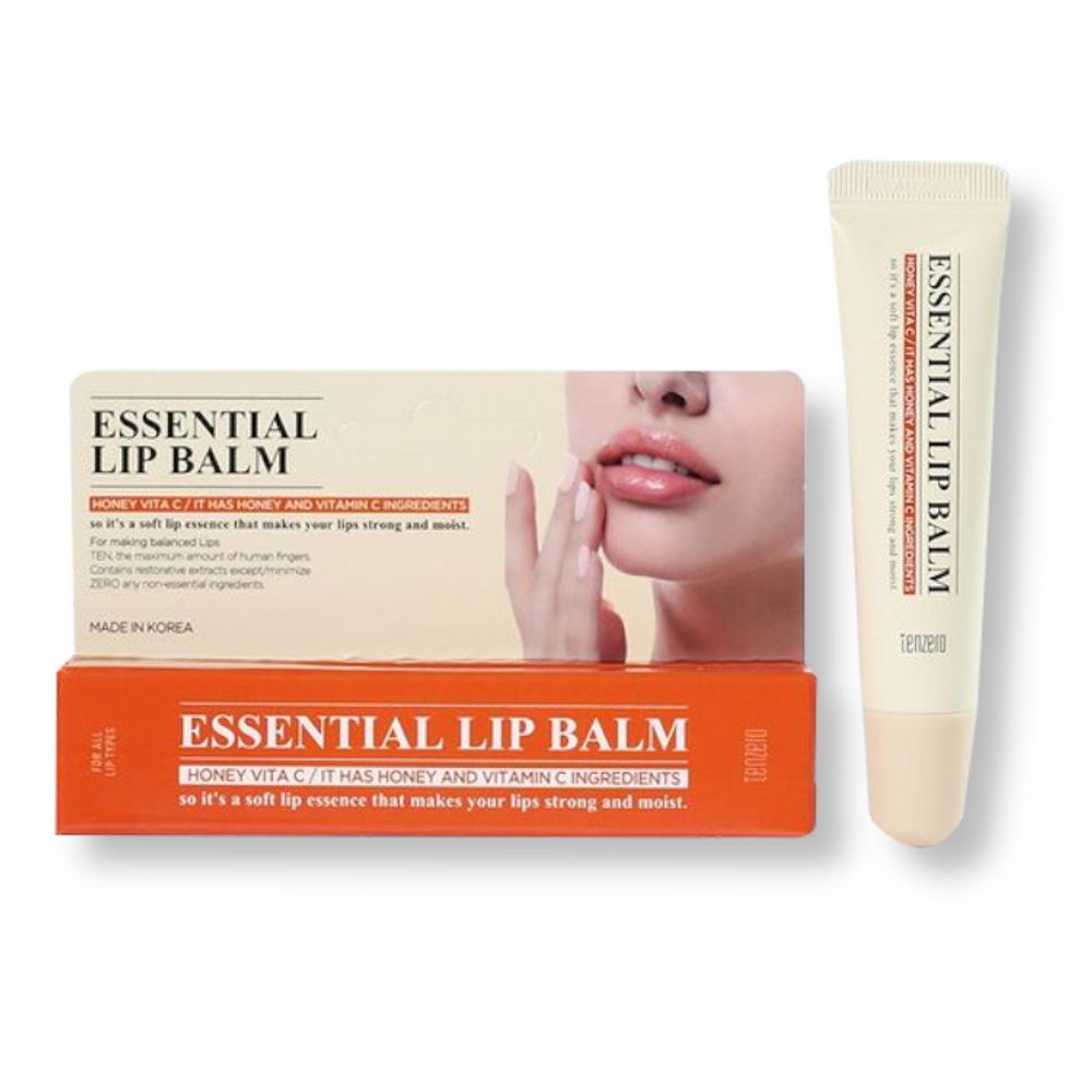 Бальзам для губ с экстрактом меда TENZERO Essential Lip Balm Honey Vita C 9 гр
