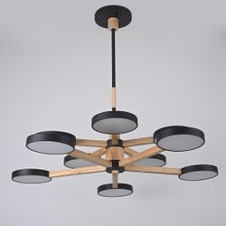 Люстра на штанге TURNA DBL L10 Black