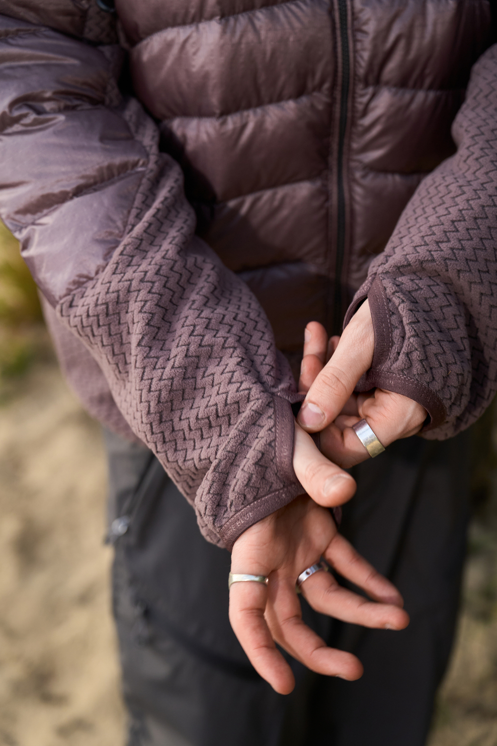 Куртка Nothomme Blue Pertex Quantum Diamond Shield Down Jacket "Deep Purple"