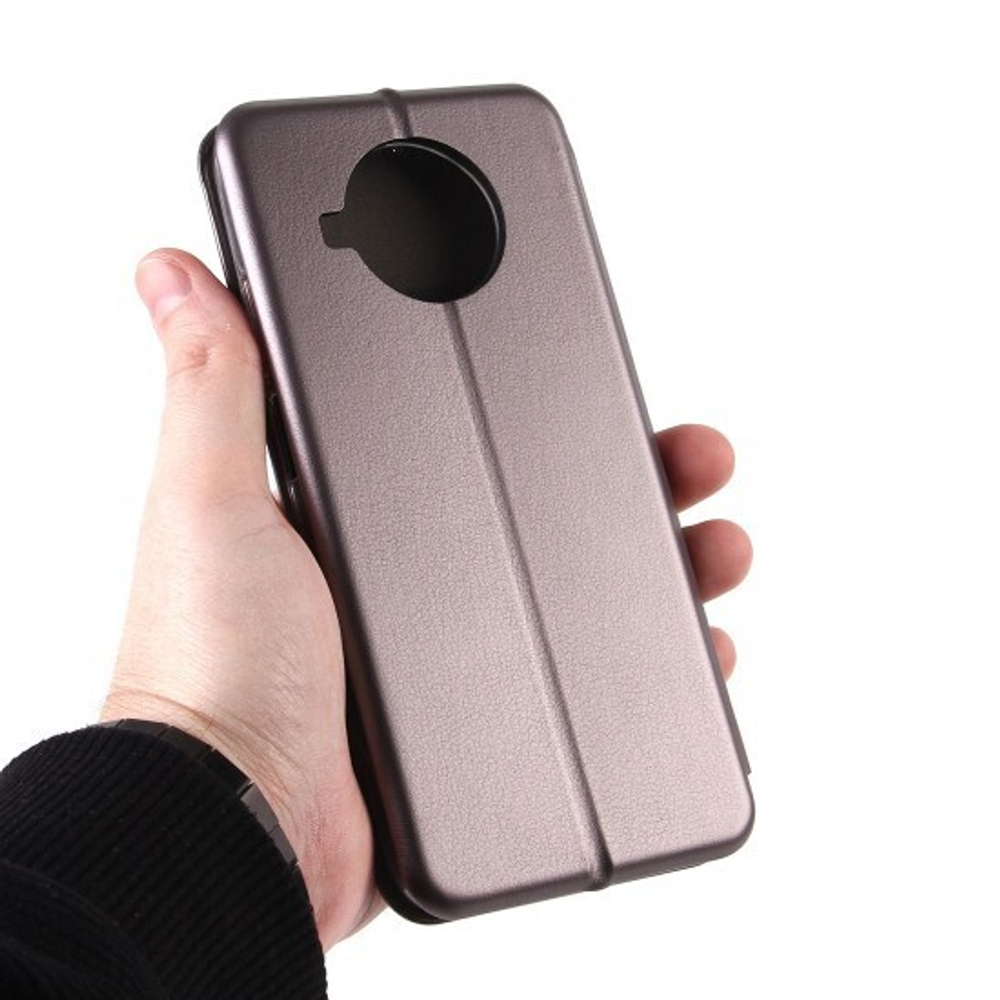 Чехол-книжка Xiaomi Mi10T Lite, 009805 Серый