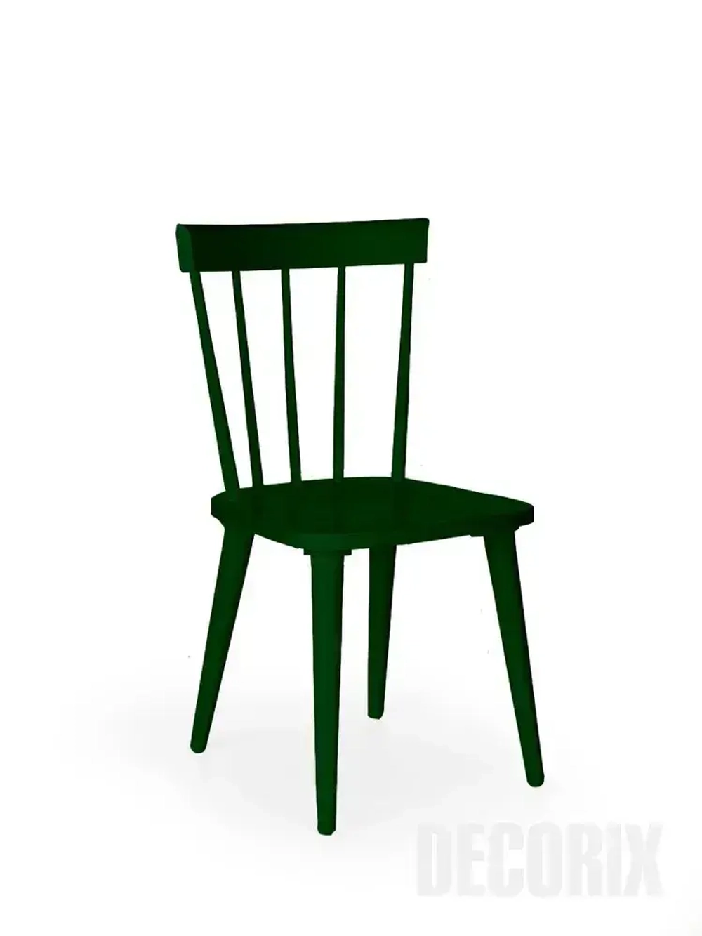 Краска зеленая в баллончике глянцевая акриловая DECORIX - Темно-зеленая эмаль аэрозольная для любых поверхностей 520 мл