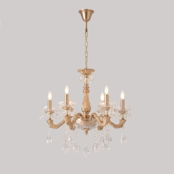 Люстра Crystal Lux ELIZABETH SP6 BRASS