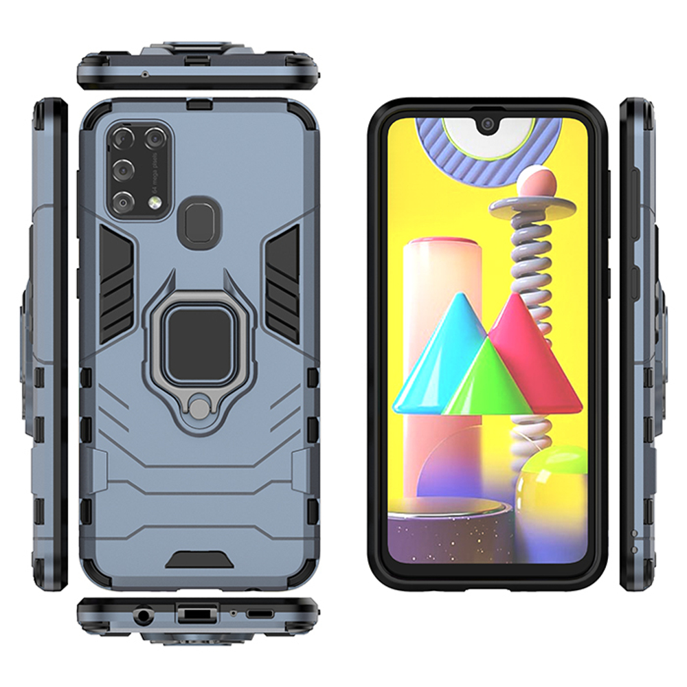 Противоударный чехол с кольцом Panther Case для Samsung Galaxy M31