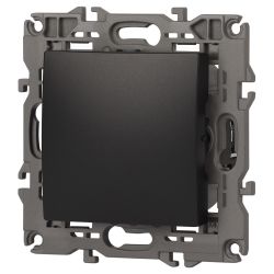 Переключатель перекрестный ЭРА Elegance 14-1108-05 10АХ-250В, IP20, антрацит