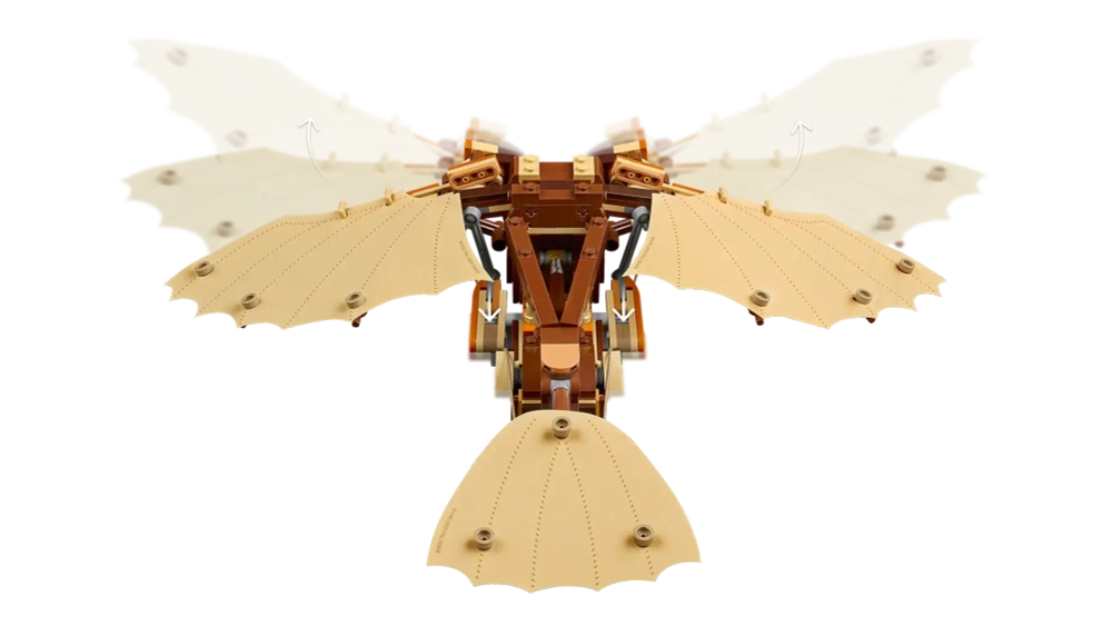 Конструктор LEGO Icons 10363 Летательный аппарат Леонардо да Винчи