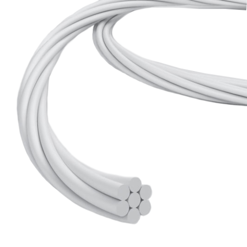 Капрон крученый неокрашенный стерильный USP 4/0 (MP 1.5), 150 см