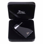 Зажигалка Lubinski "Флоренция", плоская, турбо, черная