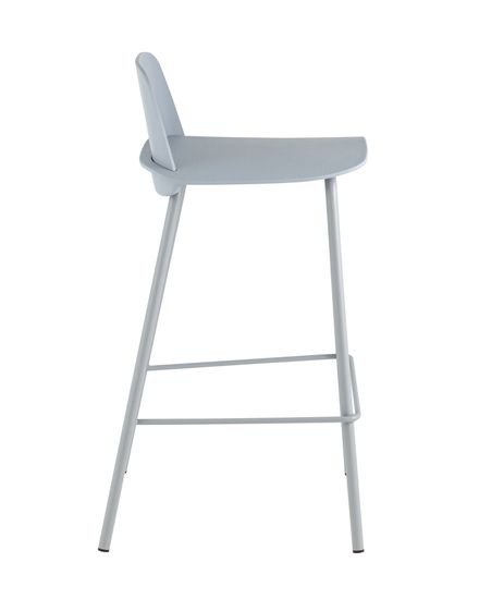Стул полубарный Mist, серо-голубой 4 шт