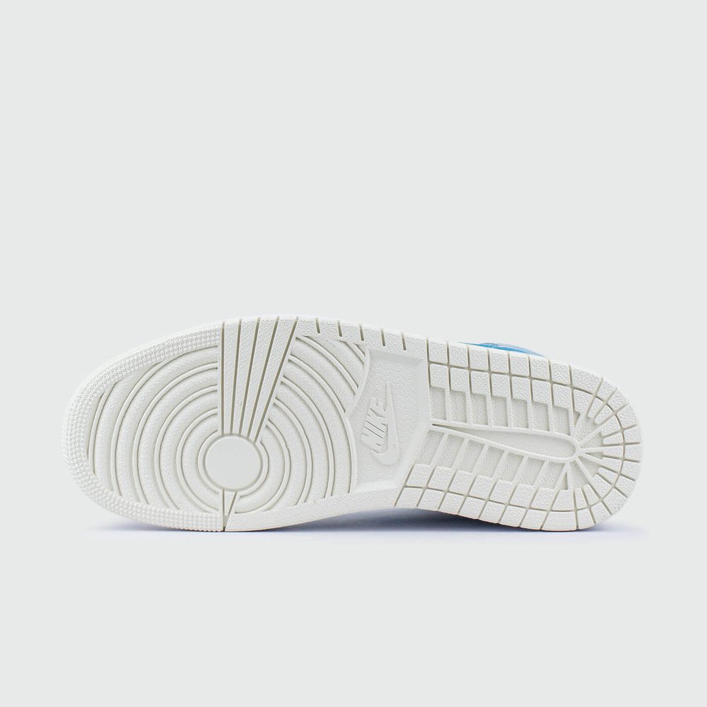 Кроссовки Nike Air Jordan 1 new Blue / White Wmns
