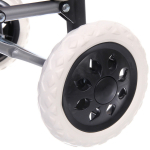 Тележка хозяйственная с сумкой (93*33*26см, колеса 16см,грузоподъемность до 30 кг.) зеленая SYD-016