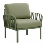 Кресло пластиковое с подушками Nardi Komodo Poltrona, агава, джунгли