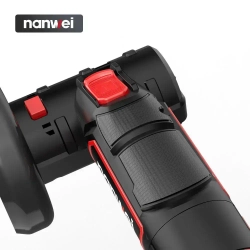 12В Угловая шлифовальная машина NANWEI Мини диаметр диска 76мм резка и шлифовка металла 12000-19500 об/мин