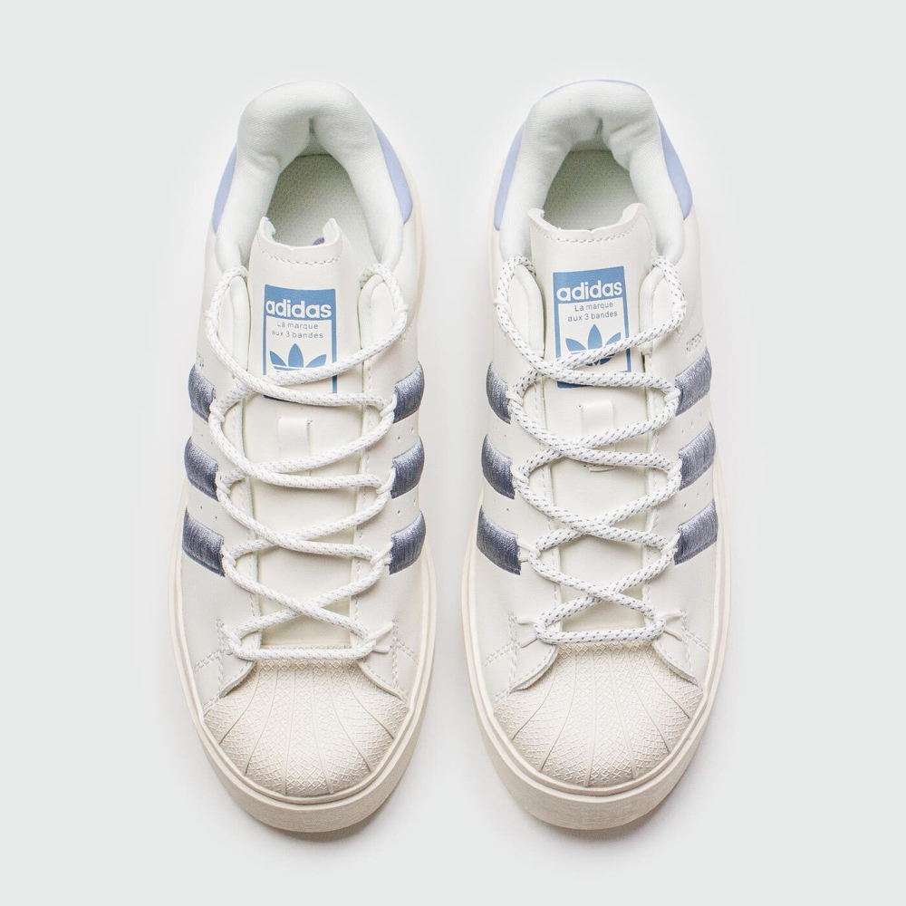 Кроссовки Adidas Superstar Bonega White Violet Wmns