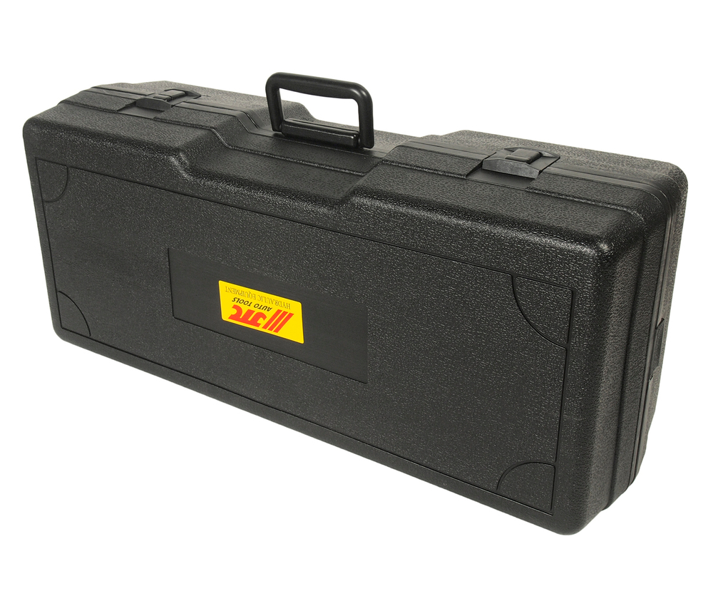 Съемник гидравлический 8т, длина 229/57, ширина 100/350, поршень 85мм масса 8.2кг в кейсе JTC