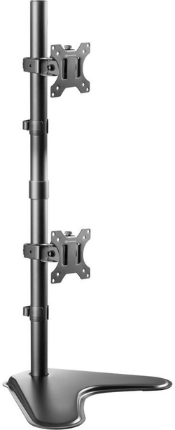 Кронштейн для мониторов ONKRON D208FS, до 32", до 16кг, настольный, поворот и наклон, черный