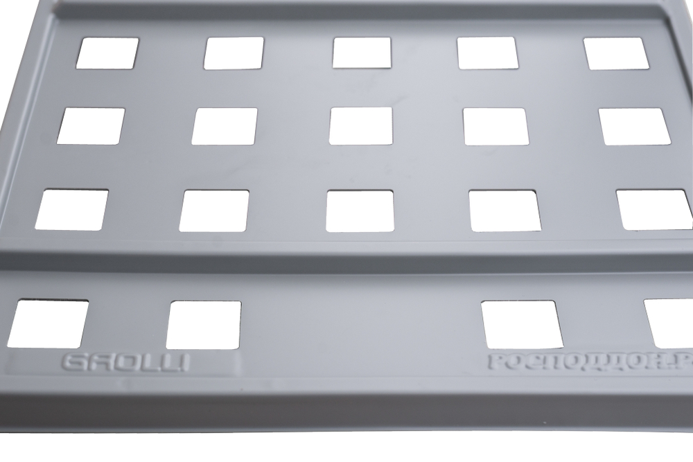 Крышка 54 отверстия 50/50мм (2мм сер.УПП) к ПГ 560*1260мм