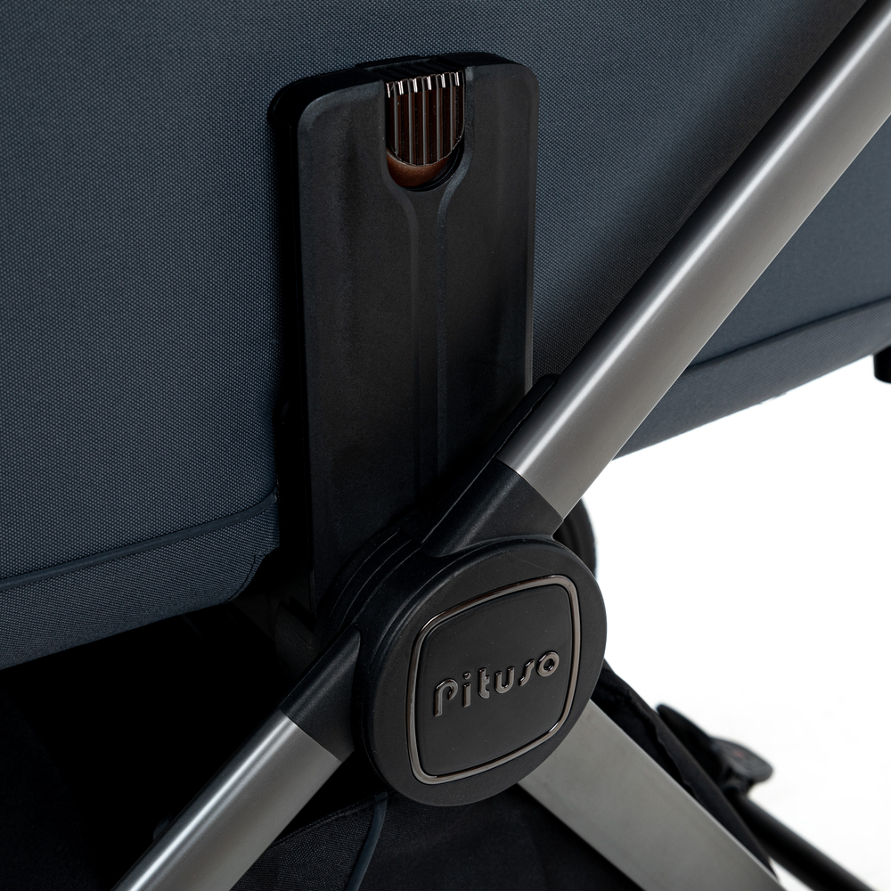 Коляска 2 в 1 Pituso Mayla Plus Graphite/Graphite