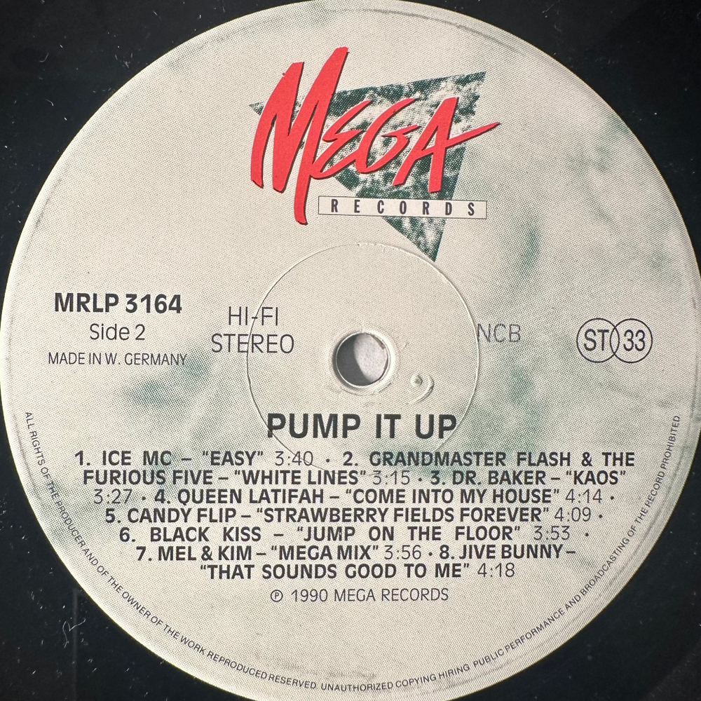 Сборник Pump It Up (Германия 1990г.)