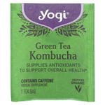 Yogi Tea, зеленый чай комбуча, 16 чайных пакетиков, 32 г (1,12 унции)
