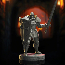 Паладин Алдрик ДнД DnD миниатюры набор Catacombs of Anguish
