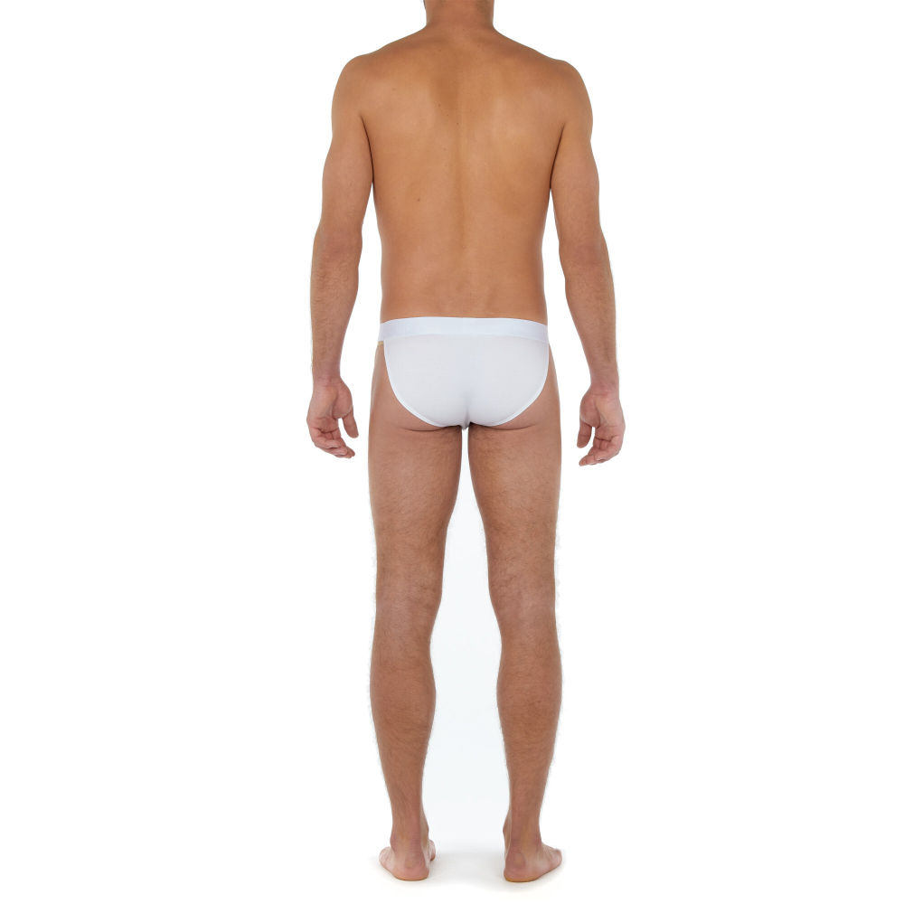 Мужские трусы танга белые HOM CLASSIC Tanga Briefs 400413_400003