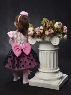 Юбка-пачка в горох