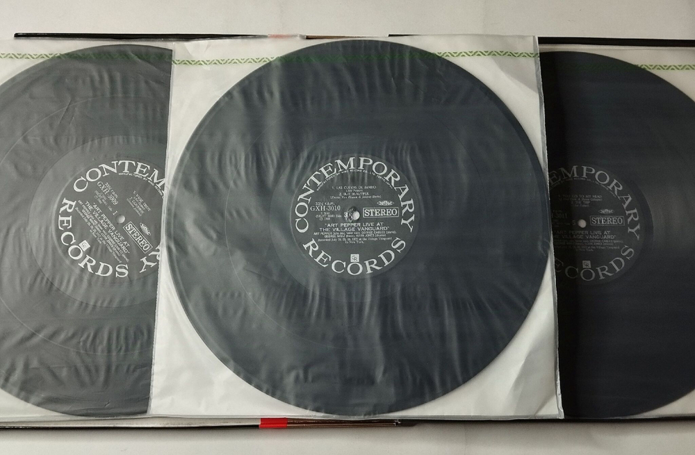 Винтажная виниловая пластинка LP Art Pepper Live At The Village Vanguard (Japan 1980) (Obi)