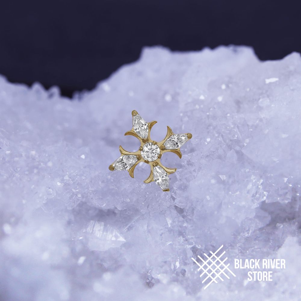 Vega Crystal PVD Yellow