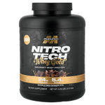 MuscleTech, Nitro-Tech™ Whey Gold, вкусный сывороточный протеин, со вкусом двойного шоколада, 2,27 кг (5 фунтов)