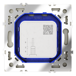 Розетка телевизионная встраиваемая VOLTUM S70 оконечная TV+SAT, (сталь)