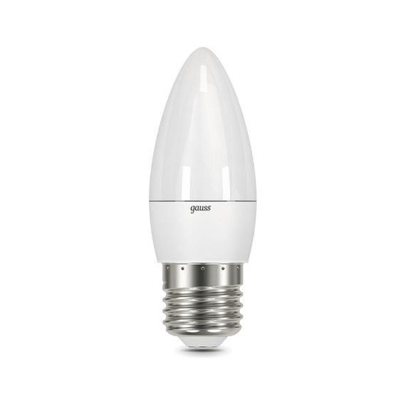 Лампа светодиодная Gauss E27 6.5W 3000К матовая 103102107