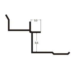Напольно-стеновой профиль A02