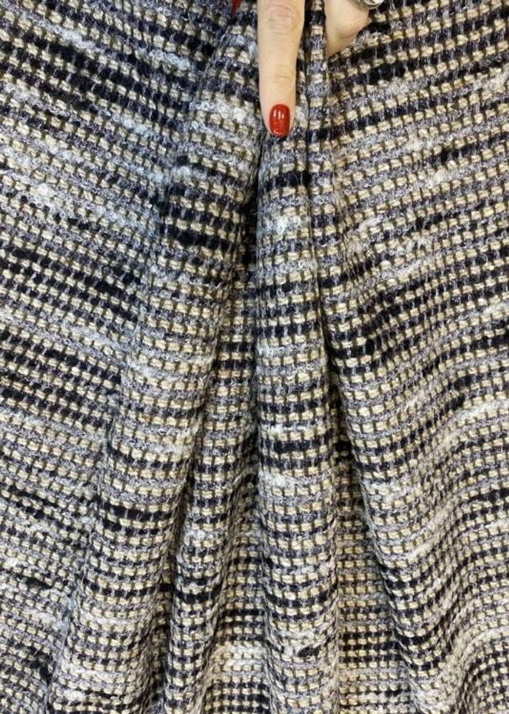 Ткань костюмн0-пальтовая (Италия) 85% шерсть 10% - мохер 5% п/а. ш-140см цена за 1м