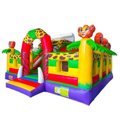 Коммерческий надувной батут «Белый клык ультра», 6*5*4 м