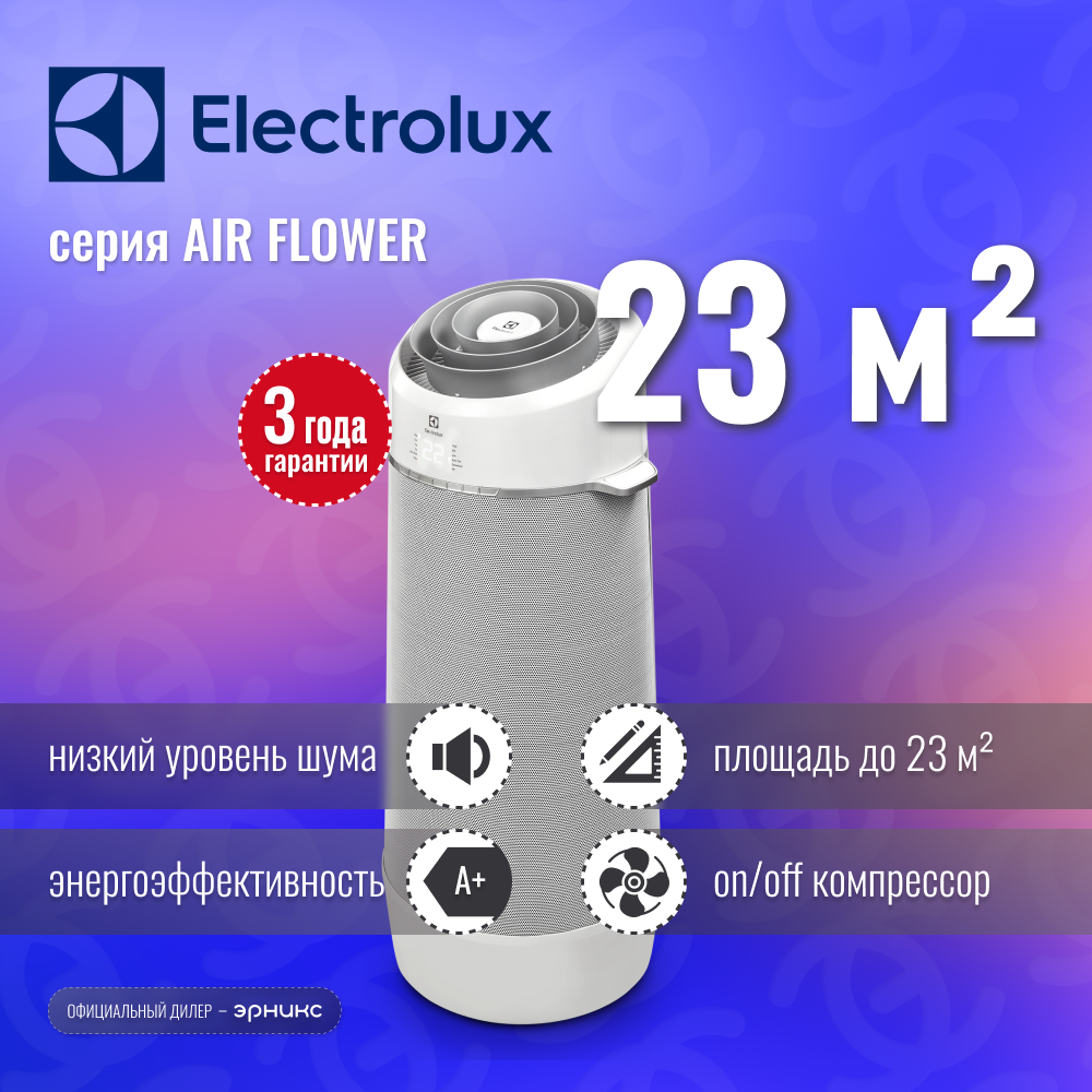 Мобильный кондиционер Electrolux Air Flower EACM-10 FP/N6