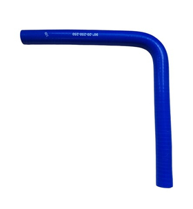 Патрубок силиконовый угловой 90° L=250/250