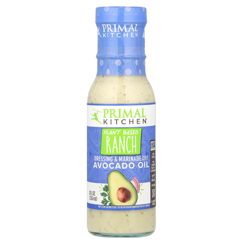 Primal Kitchen, Заправка и маринад с маслом авокадо, растительное ранчо, 236 мл (8 жидк. Унций)