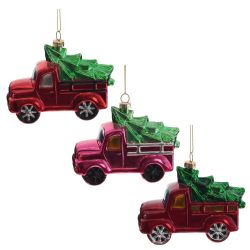 GAEM Украшение новогоднее "Машинка", L12 W5 H10 см, 3в.