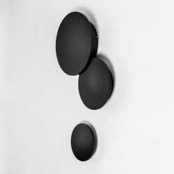 379237 Светильник PIATTO 1x10W LED 1000LM G ЧЕРНЫЙ 3000K IP65