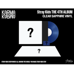 Винил Stray Kids - KARMA (CLEAR SAPPHIRE VINYL)