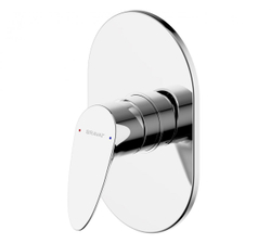 Смеситель встраиваемый в стену Bravat Drop (1-функц)