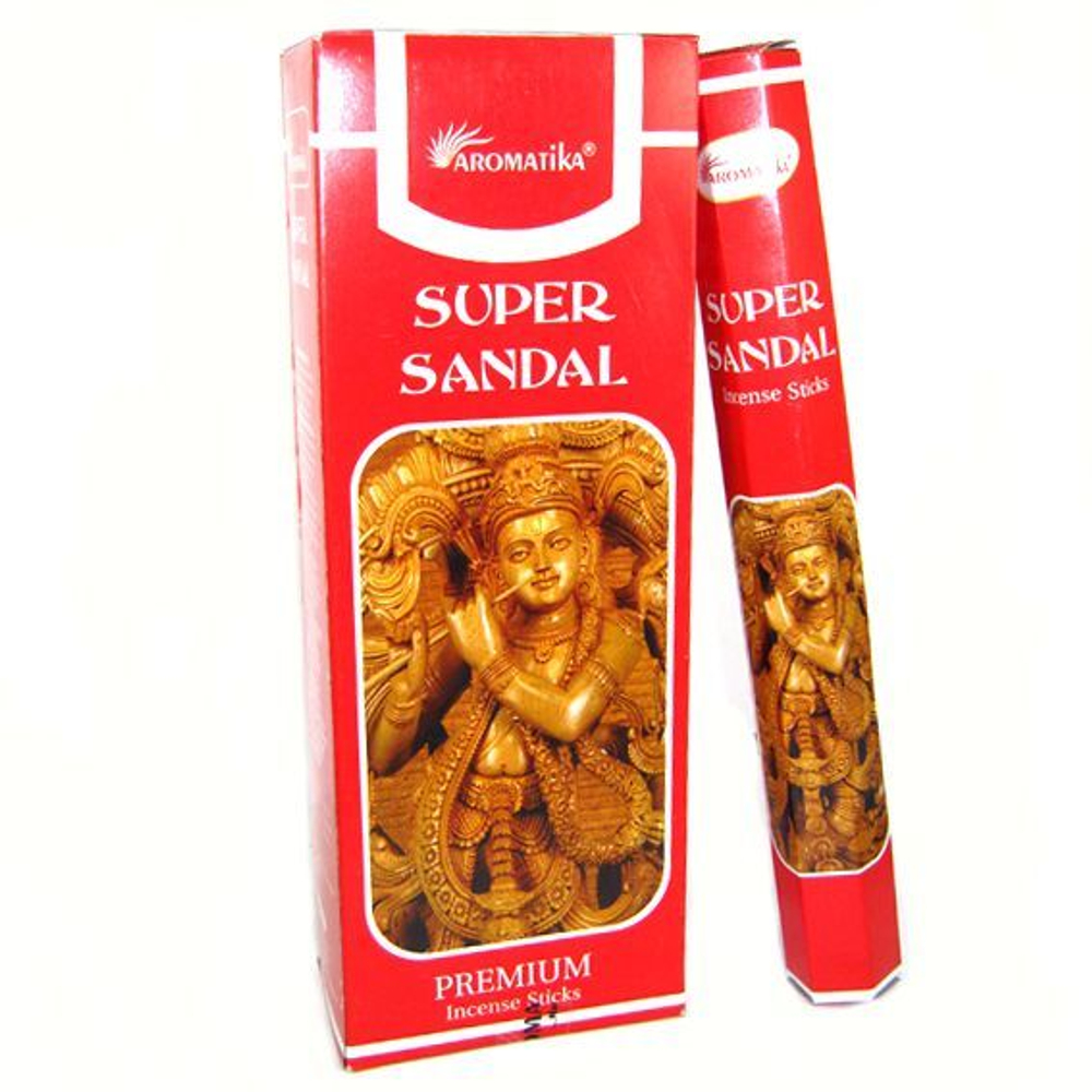 Aromatika Super Sandal шестигранник Благовоние Супер Сандал
