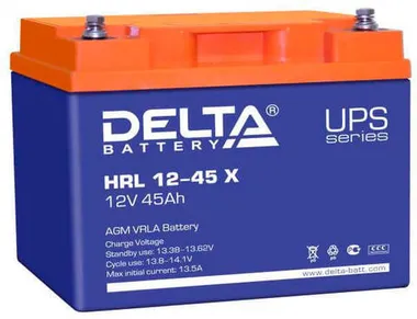Аккумуляторы Delta HRL 12-45 Х - изображение 1 Аккумуляторы Delta HRL 12-45 Х - фото 1